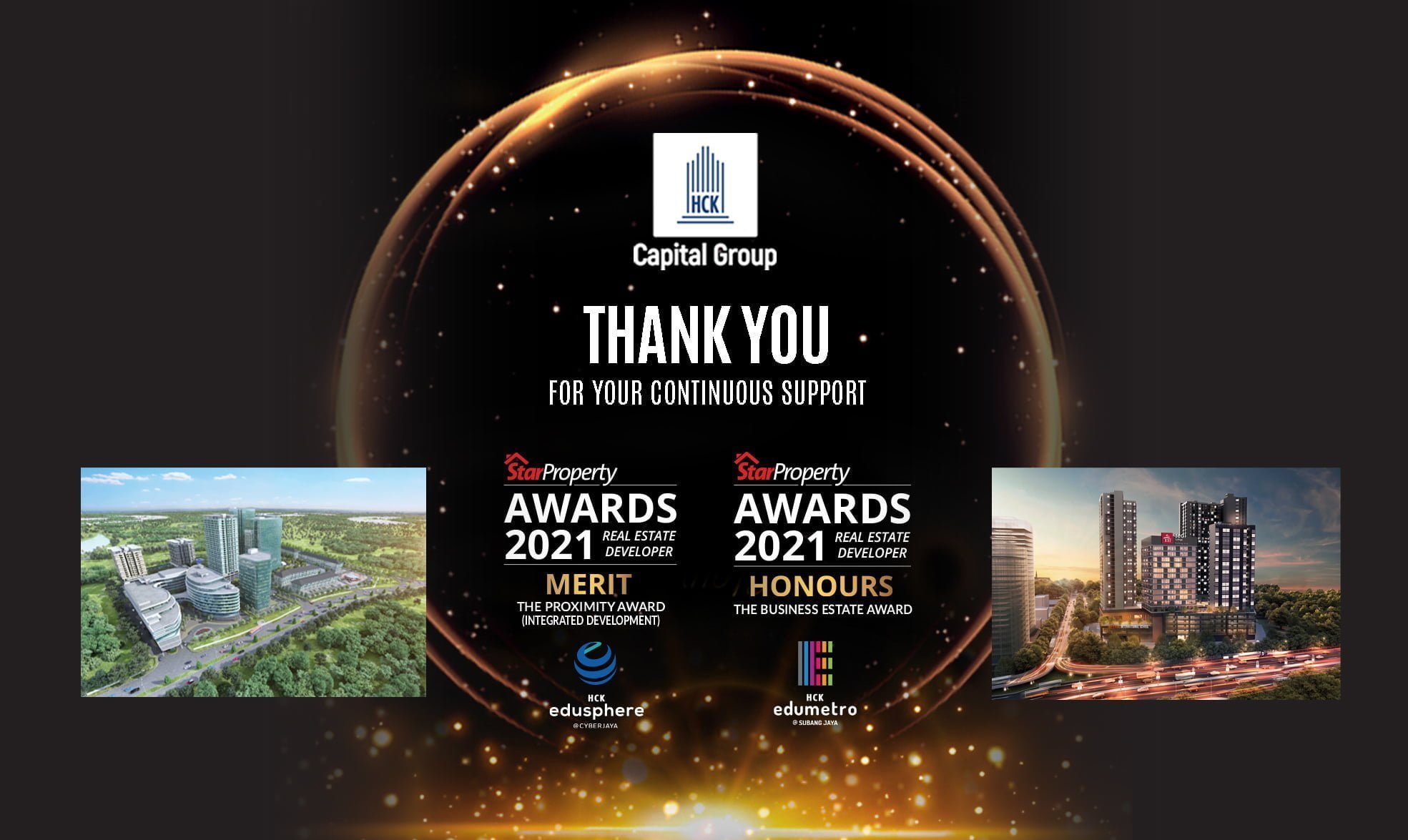 Read more about the article HCK Shines at StarProperty Awards 2021